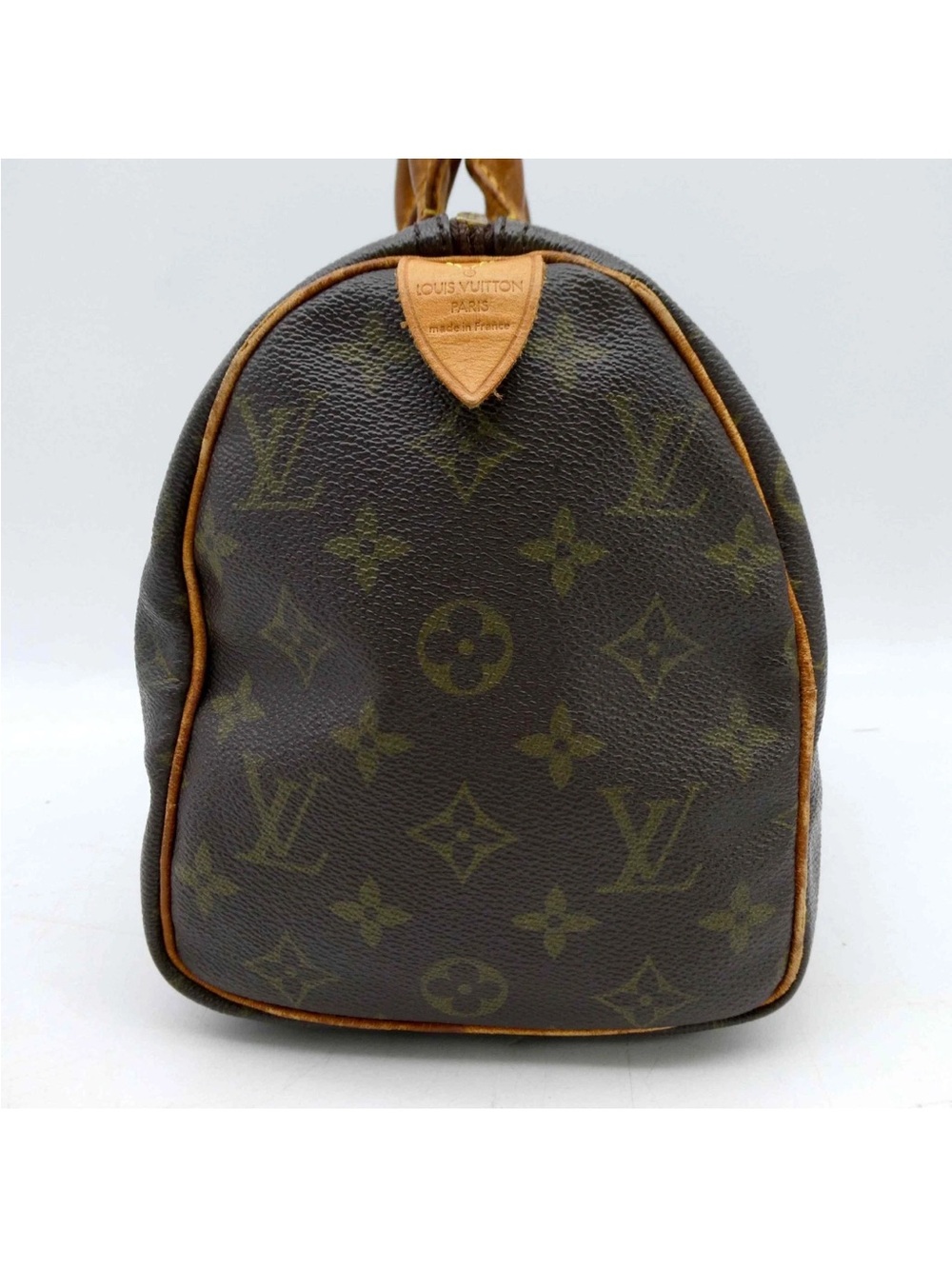 Authentic Vintage Louis Vuitton Monogram Speedy 25 with Original Lock & Key - Picture 3 of 15